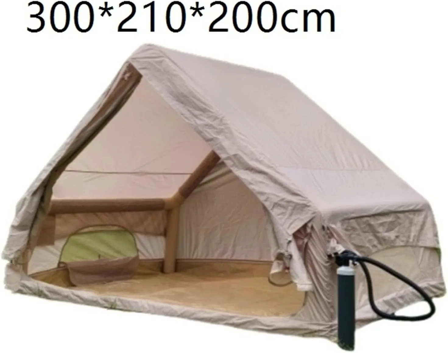Tent Overnight Camping Inflatable Tent Outdoor Camping Tent Camp Rainproof