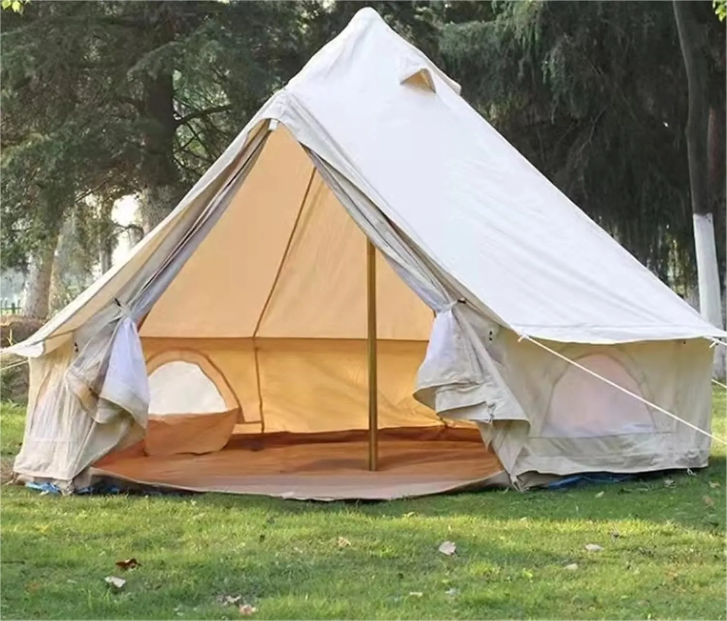 Tent Overnight Camping Inflatable Tent Outdoor Camping Tent Camp Rainproof