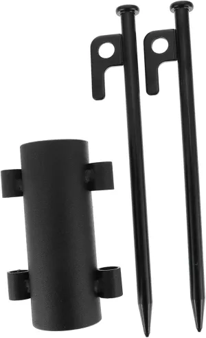 Tent Poles for Tarp 1 Set Tent Pole Fixator Canopy Ground Support Easy to Install