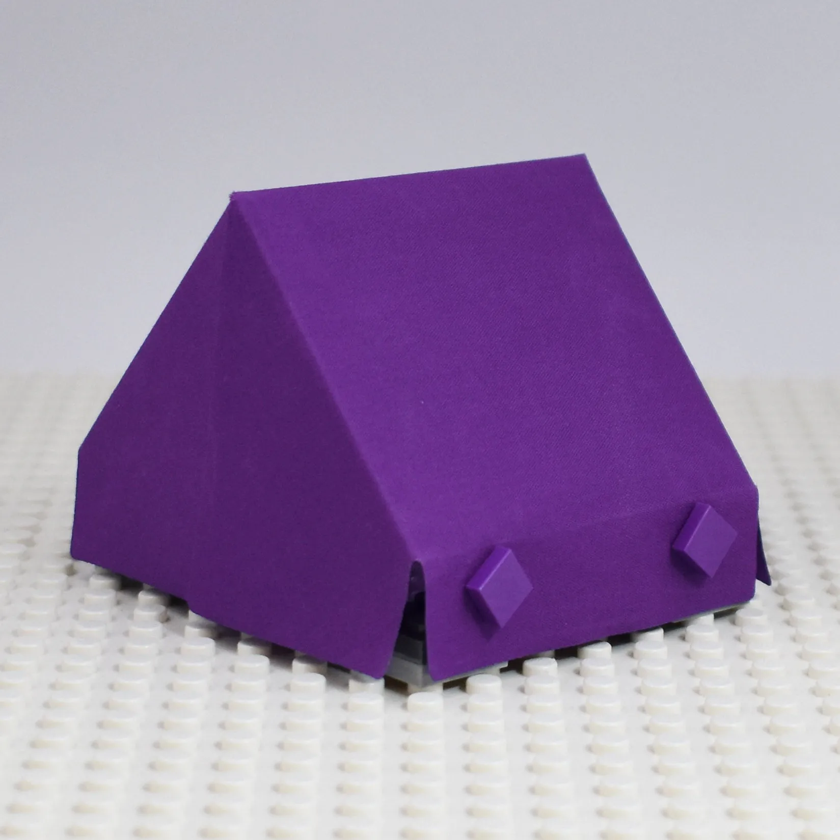 Tent with Frame and Color Matched Tiles