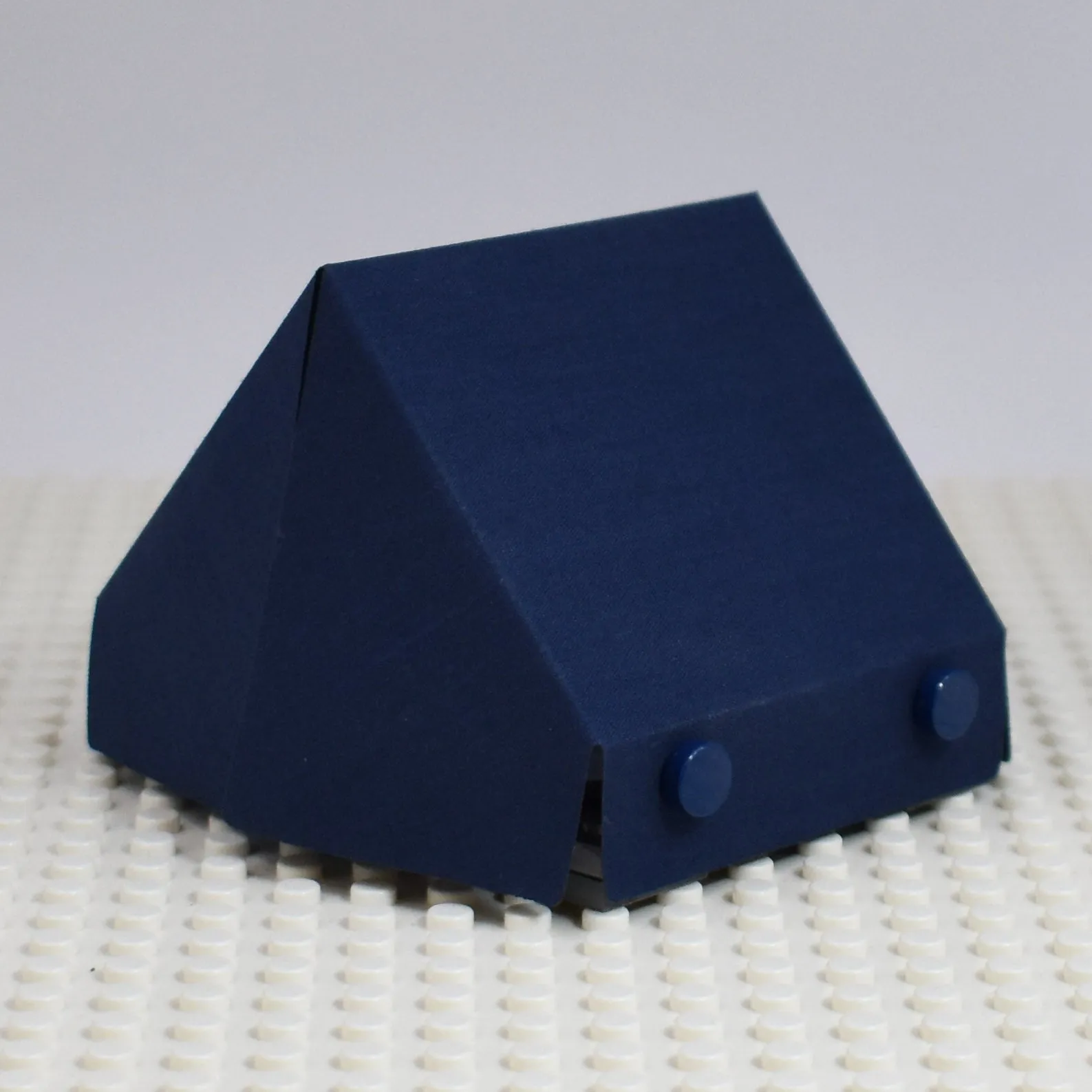 Tent with Frame and Color Matched Tiles