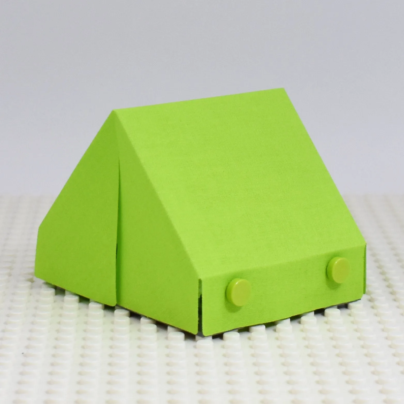 Tent with Frame and Color Matched Tiles