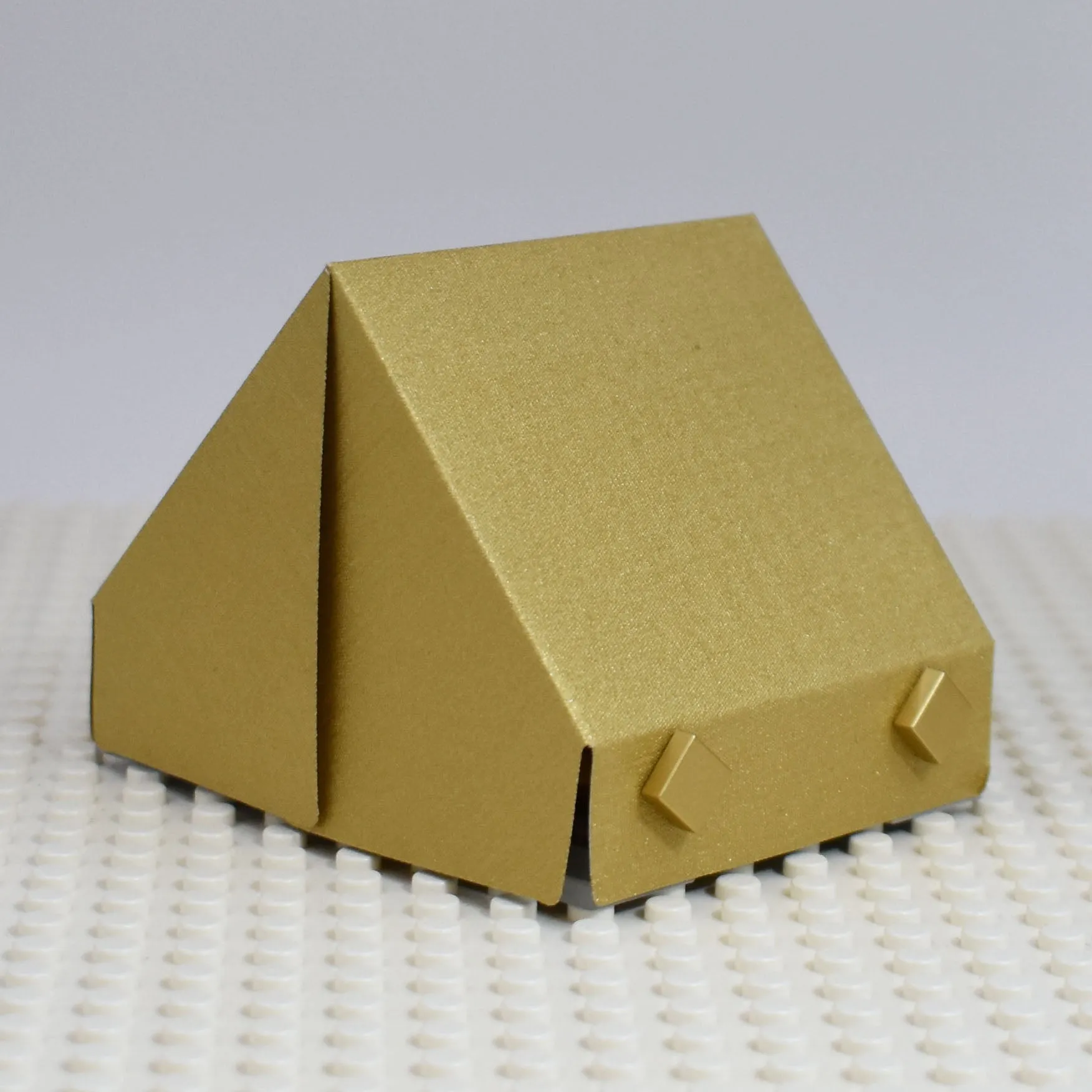 Tent with Frame and Color Matched Tiles