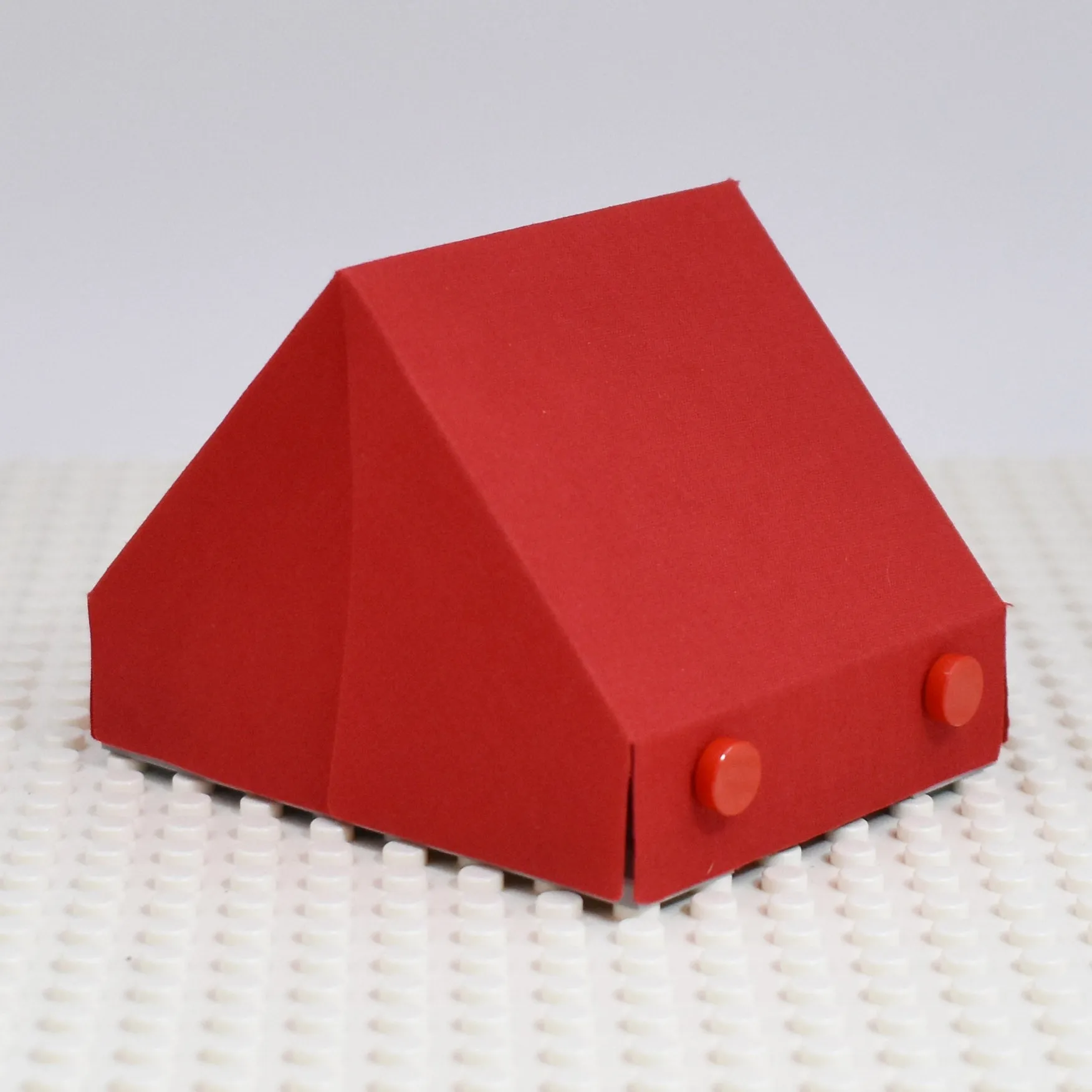 Tent with Frame and Color Matched Tiles