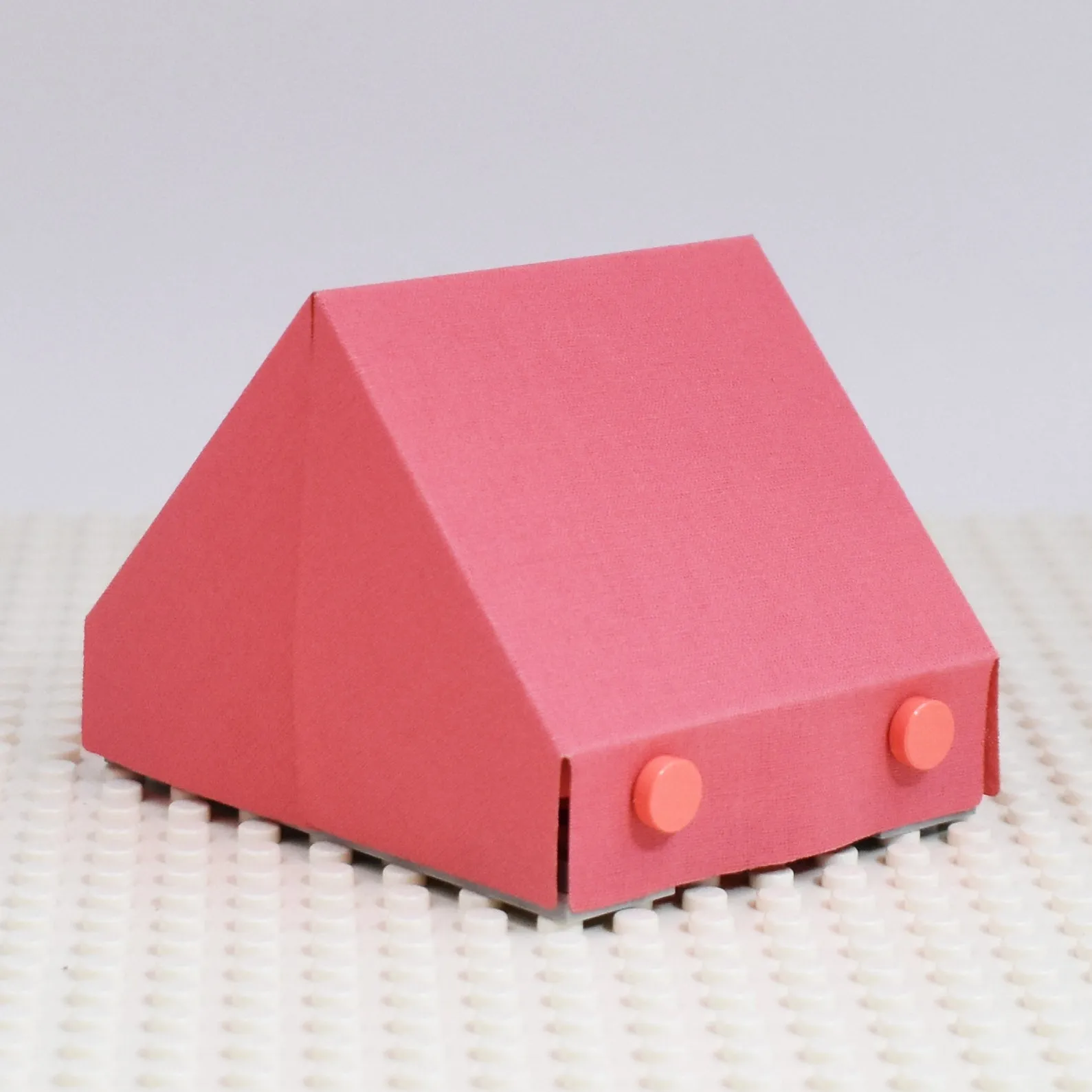 Tent with Frame and Color Matched Tiles