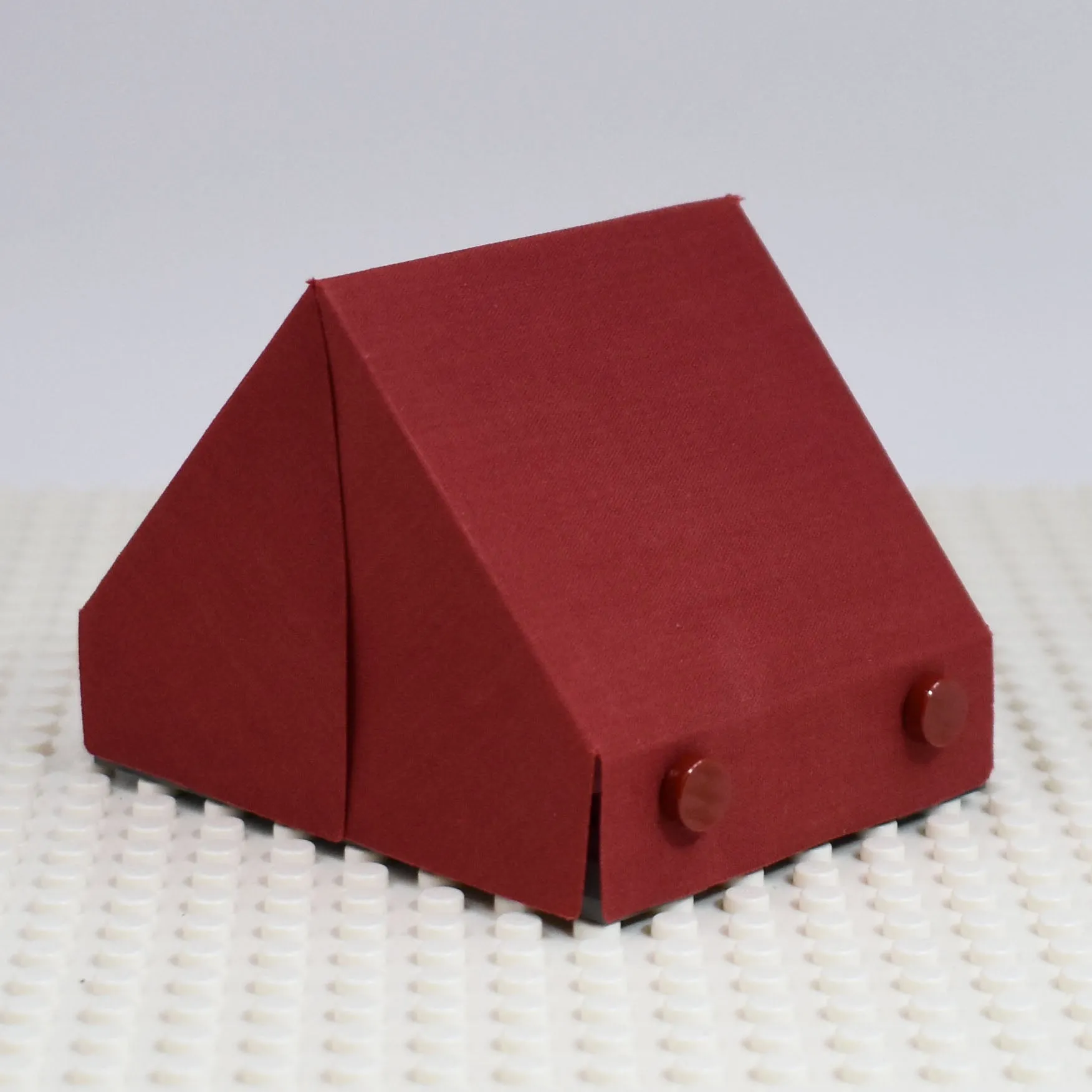 Tent with Frame and Color Matched Tiles