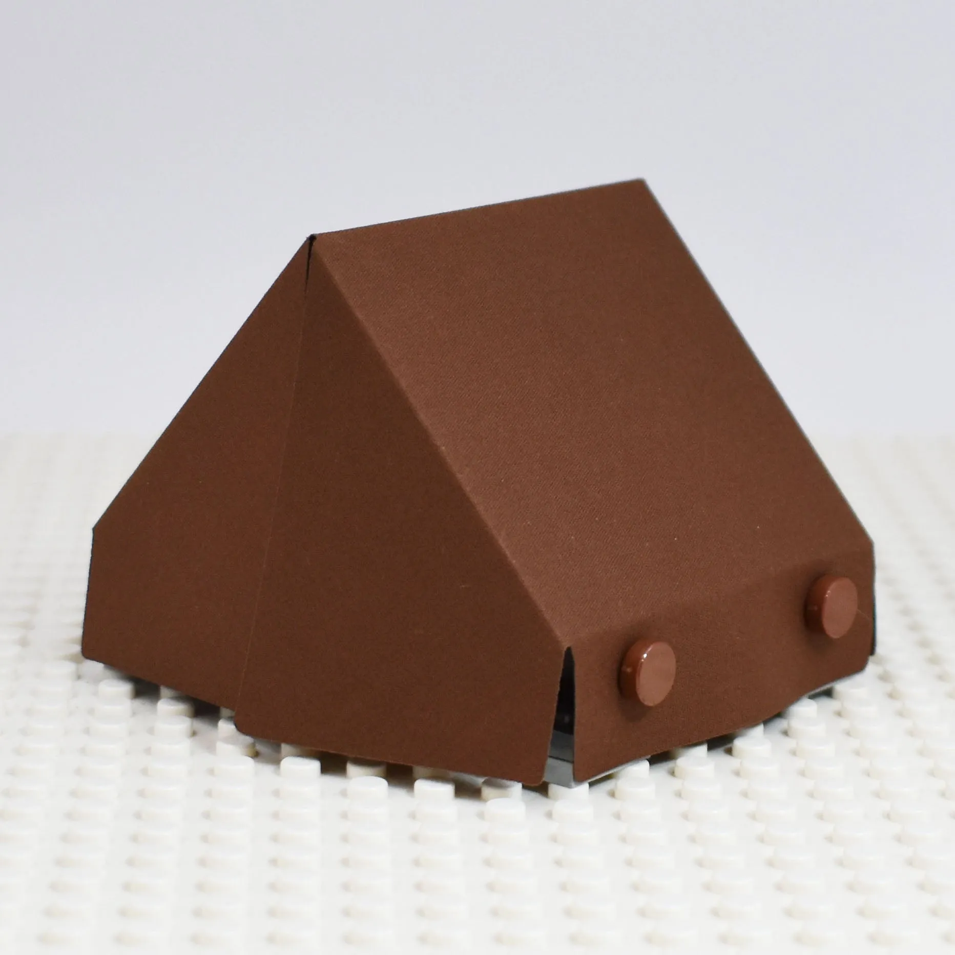 Tent with Frame and Color Matched Tiles