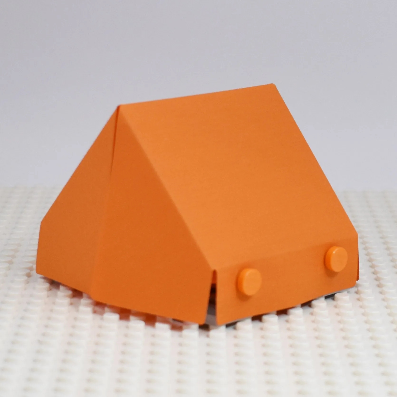 Tent with Frame and Color Matched Tiles