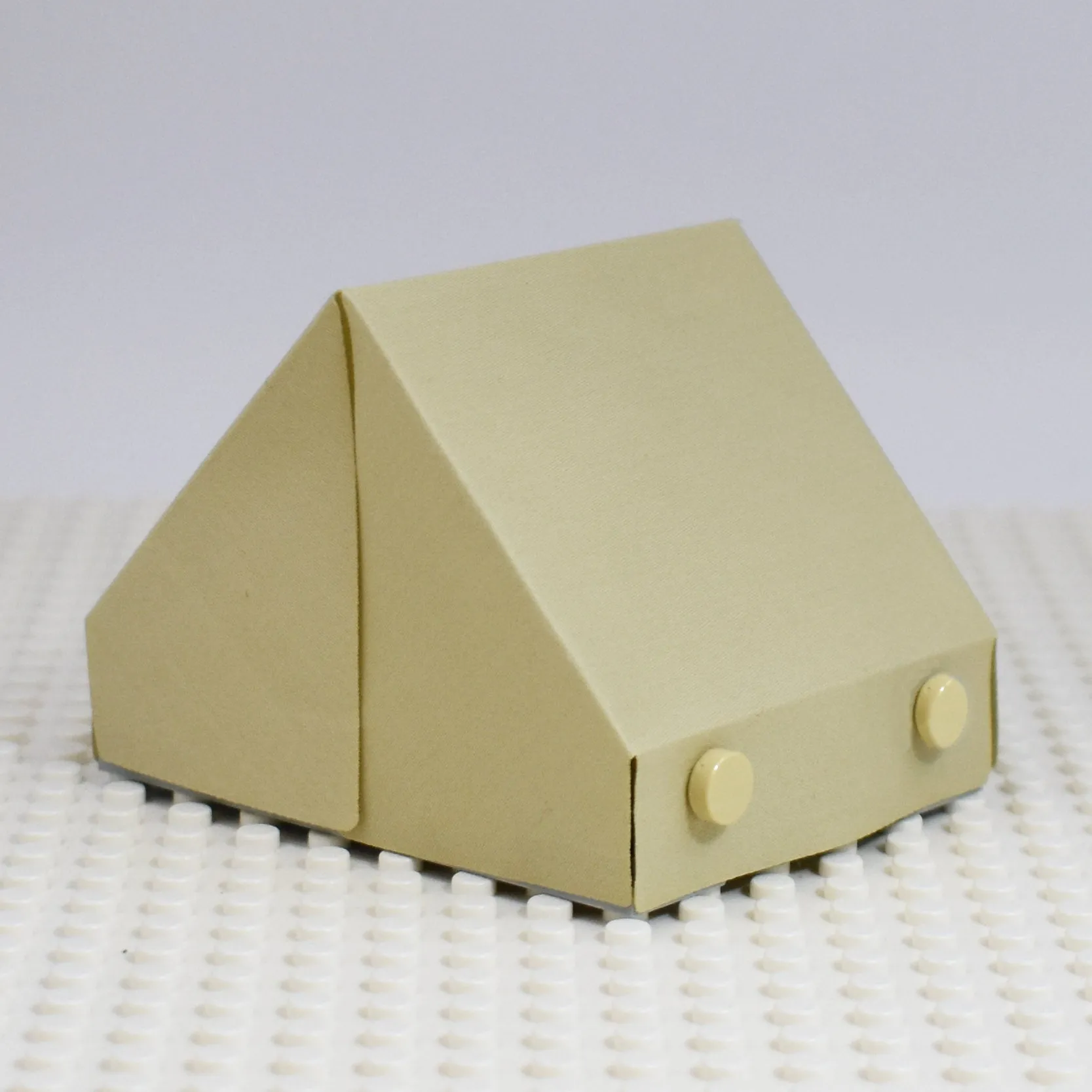 Tent with Frame and Color Matched Tiles