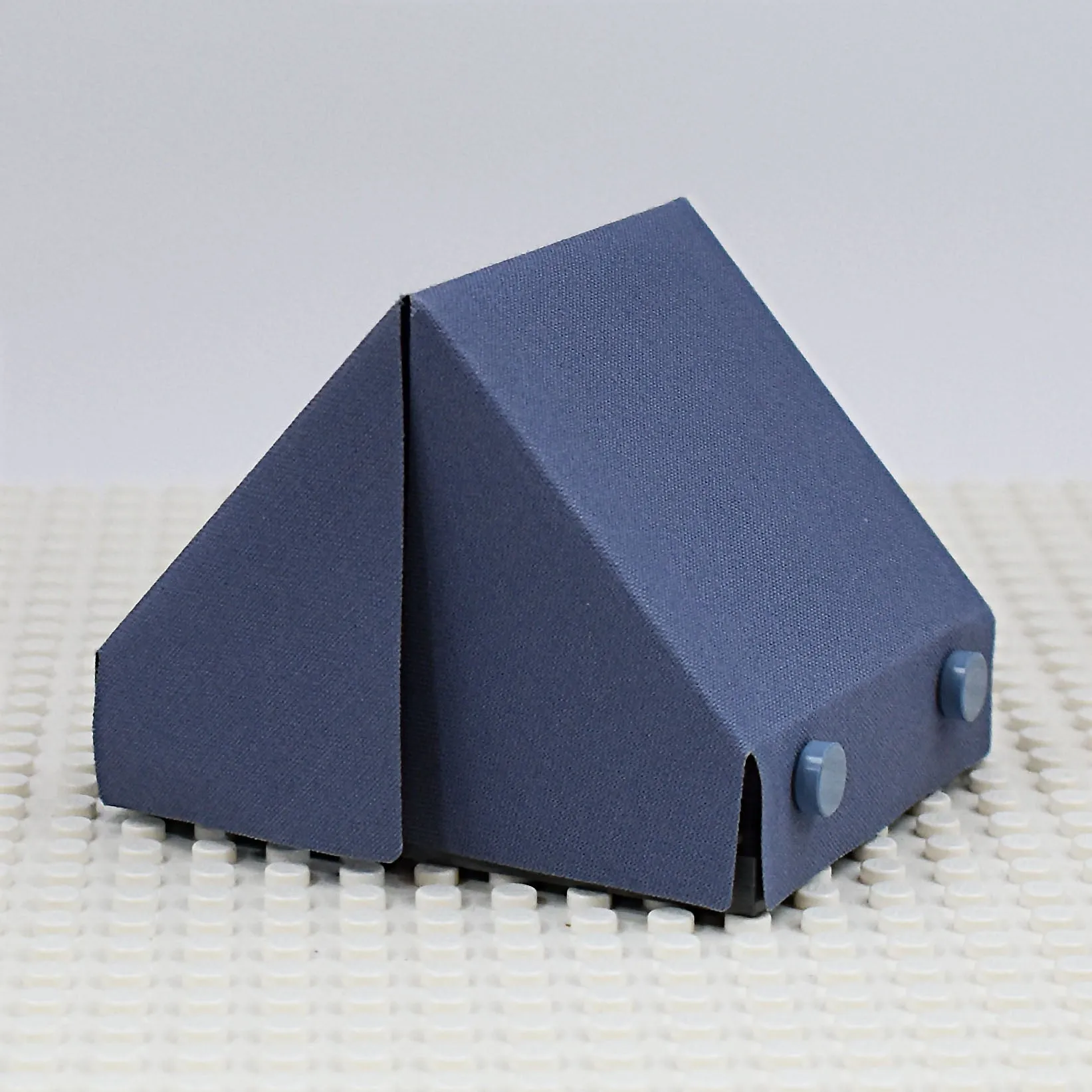 Tent with Frame and Color Matched Tiles