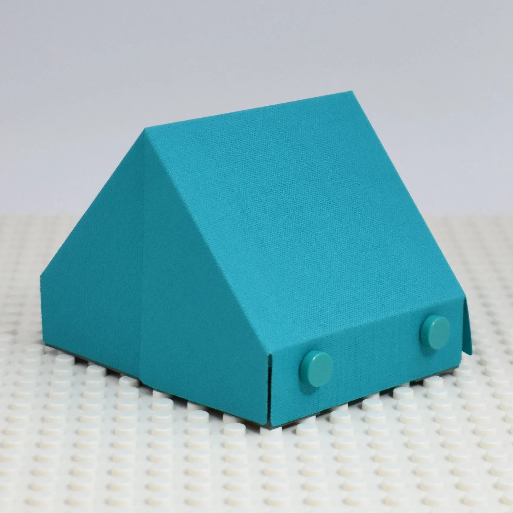 Tent with Frame and Color Matched Tiles