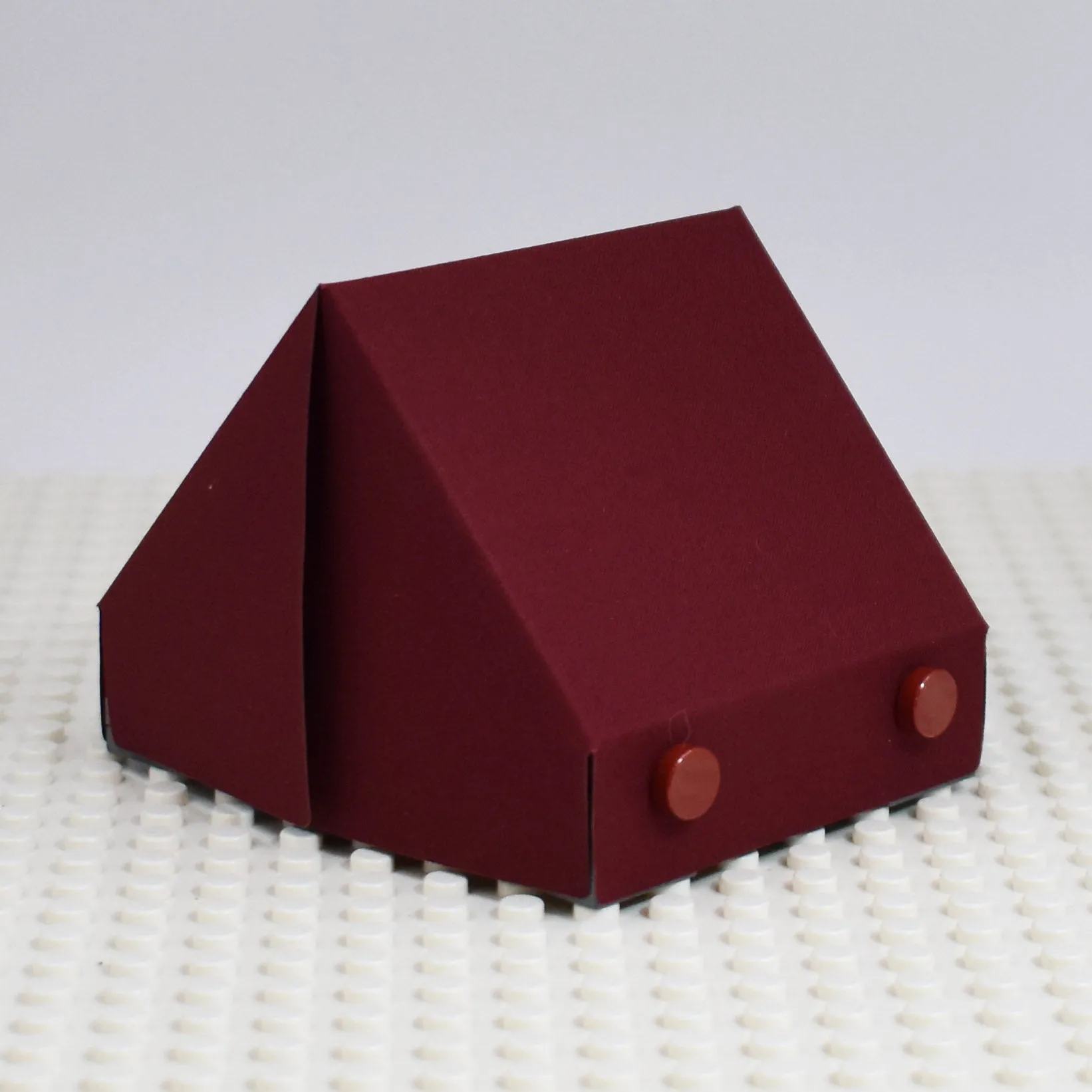 Tent with Frame and Color Matched Tiles