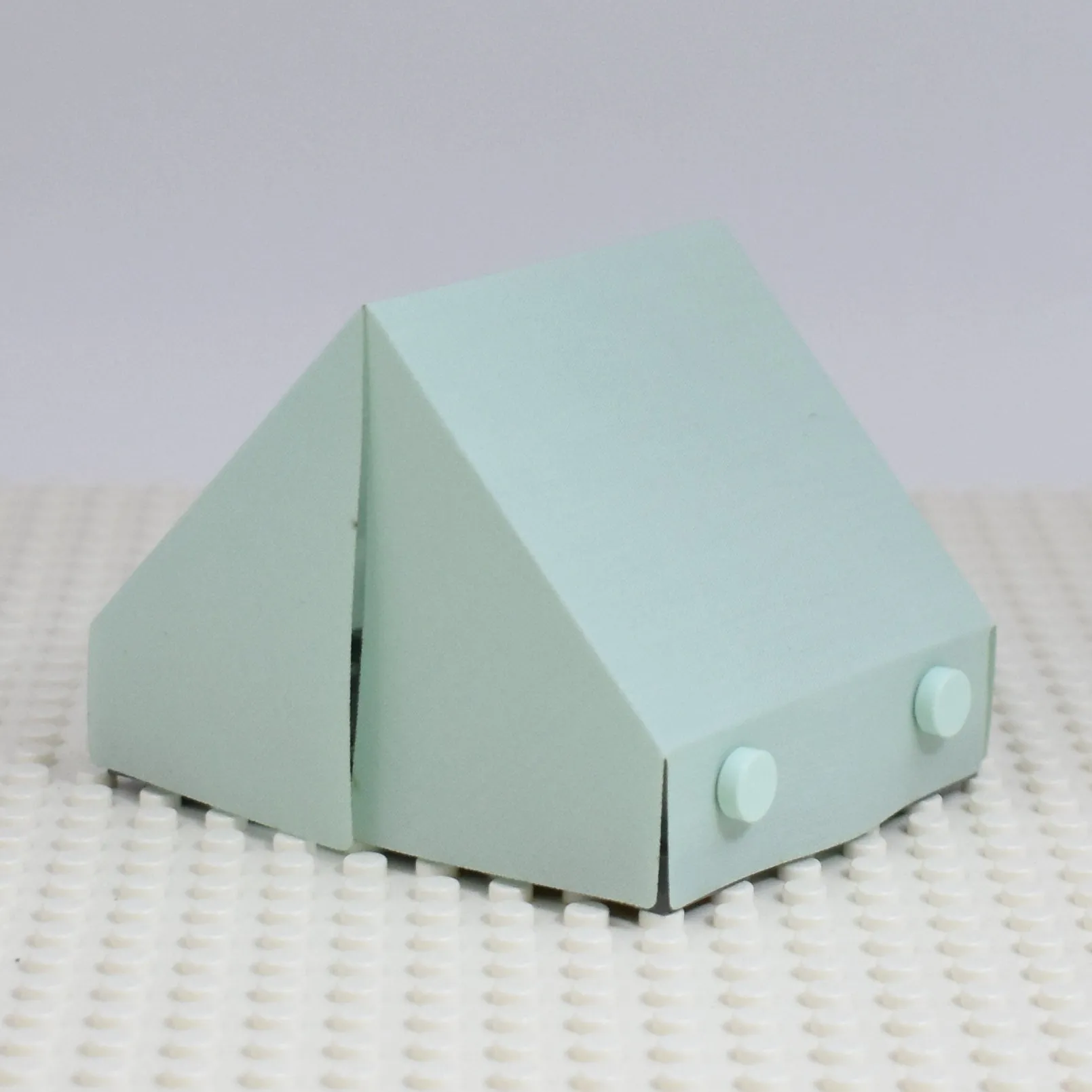 Tent with Frame and Color Matched Tiles