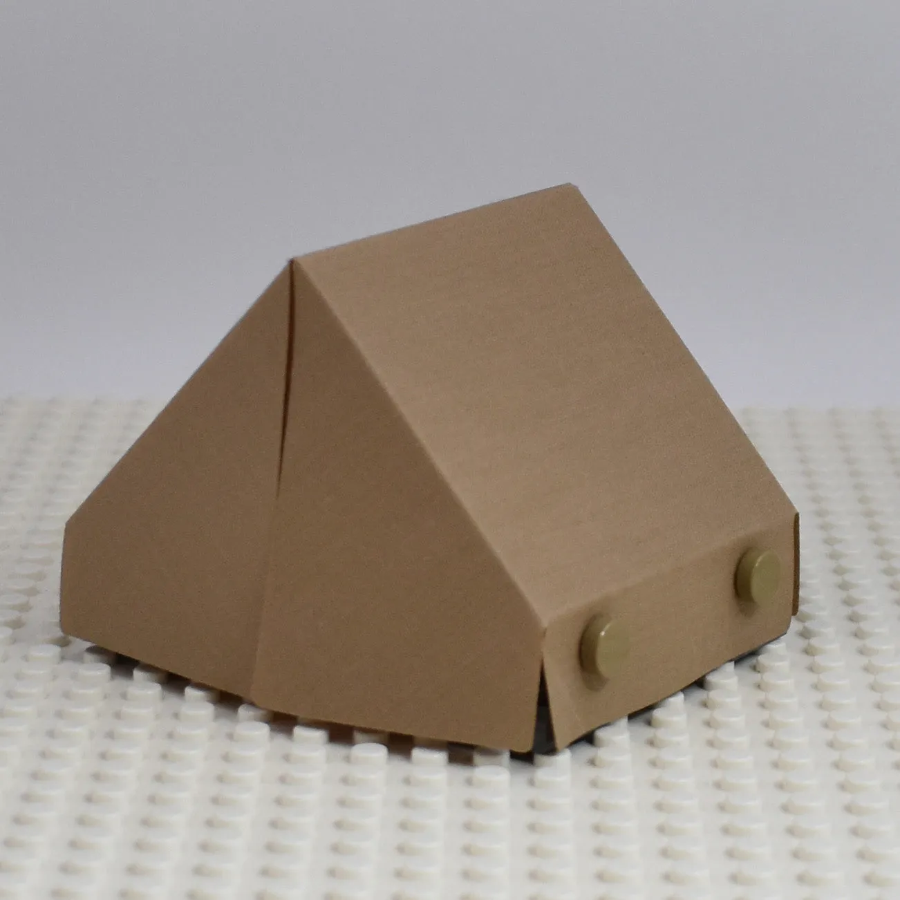 Tent with Frame and Color Matched Tiles
