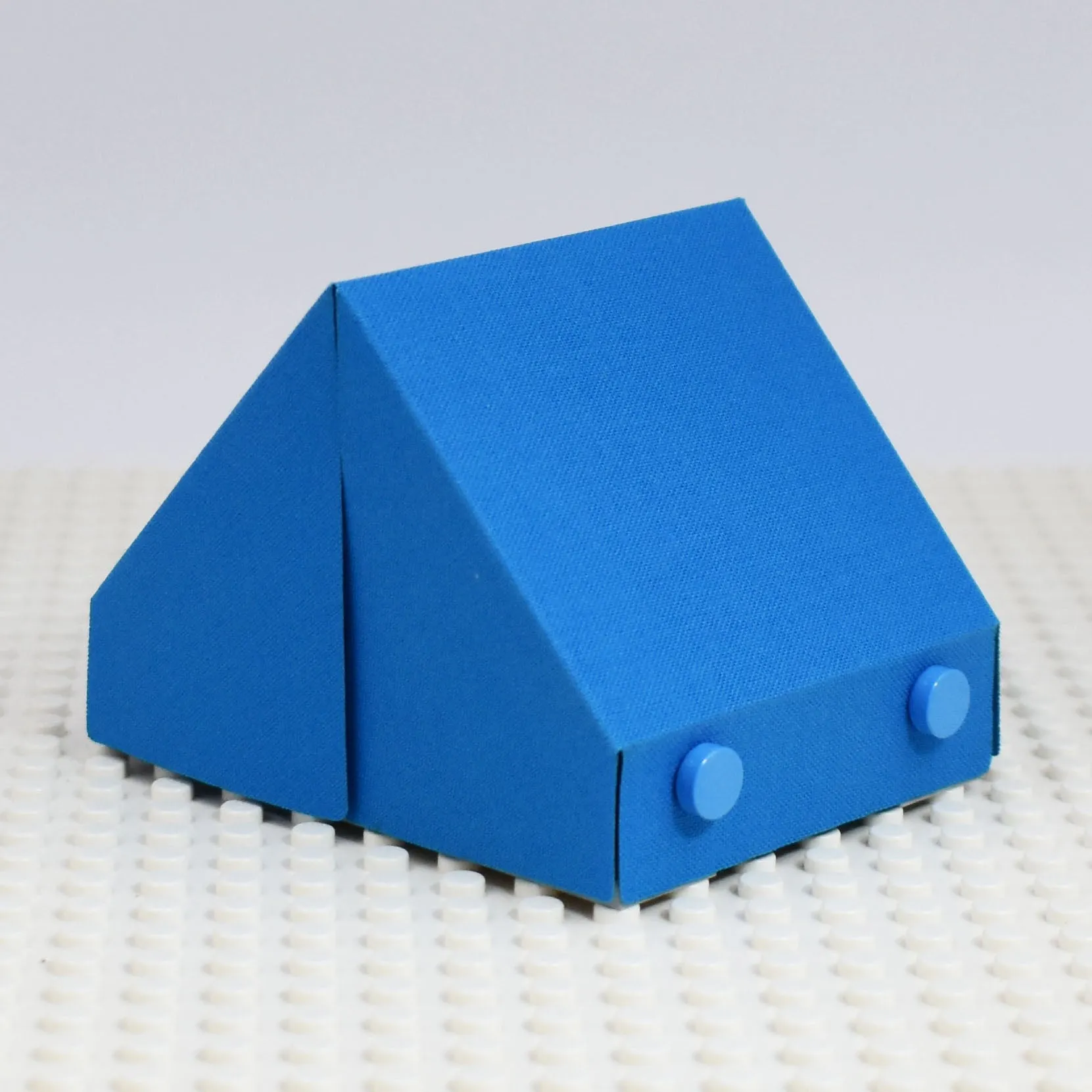 Tent with Frame and Color Matched Tiles