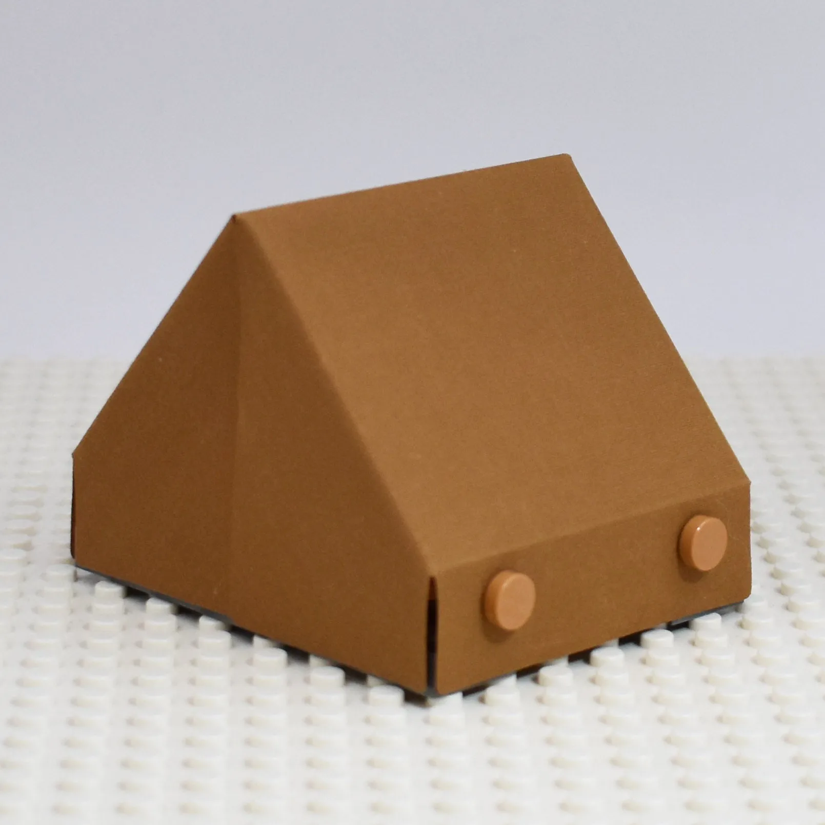 Tent with Frame and Color Matched Tiles