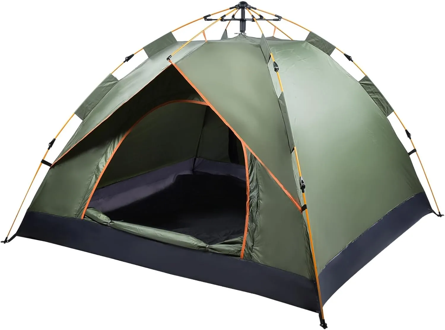 Tent,Hiking Tent,Portable Tent, Waterproof Camping Hiking Tent - Spacious Portable Anti Automatic Tents for Family 3-4 Person, for Outdoor Adventures and Winter Fishing