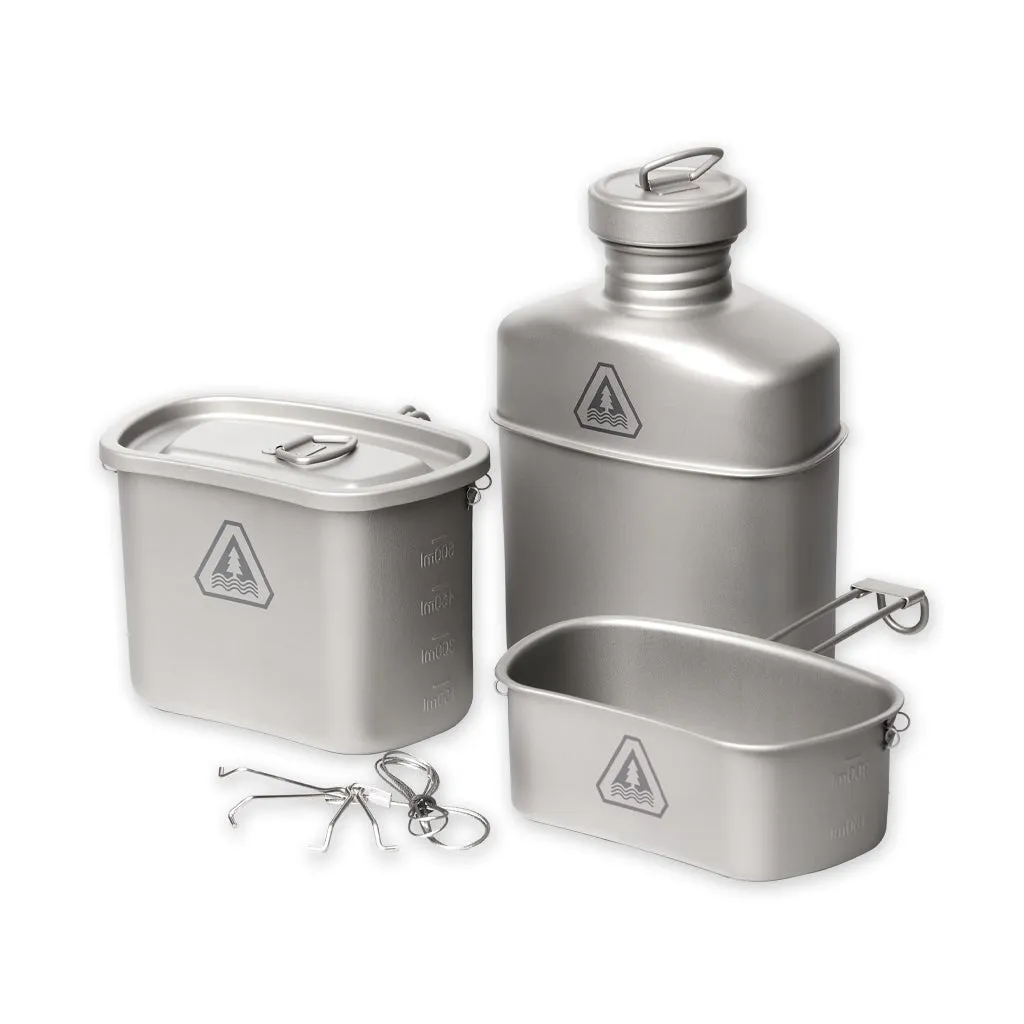 Ti-Line Canteen Mess Kit