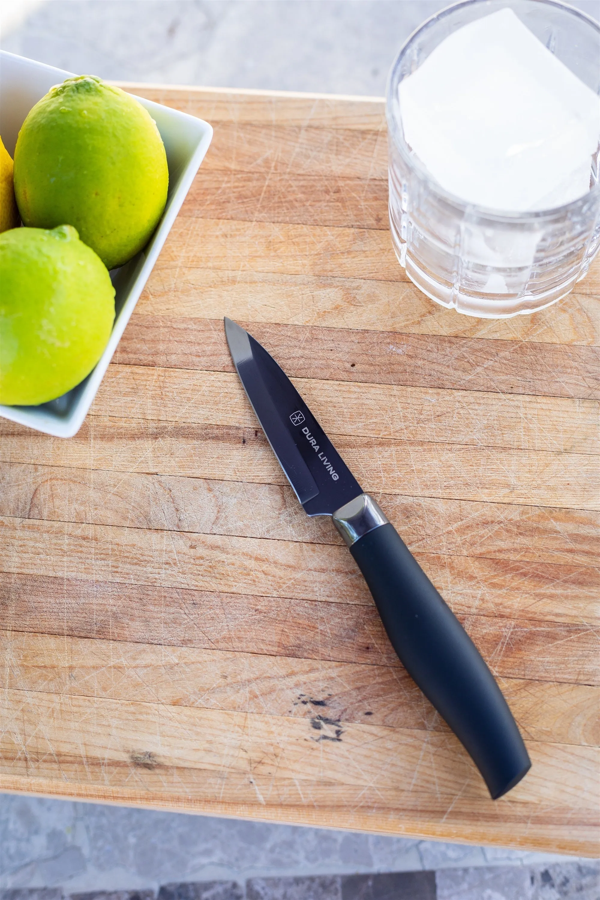 Titan 3.5 inch Paring Knife - Black by Dura Living