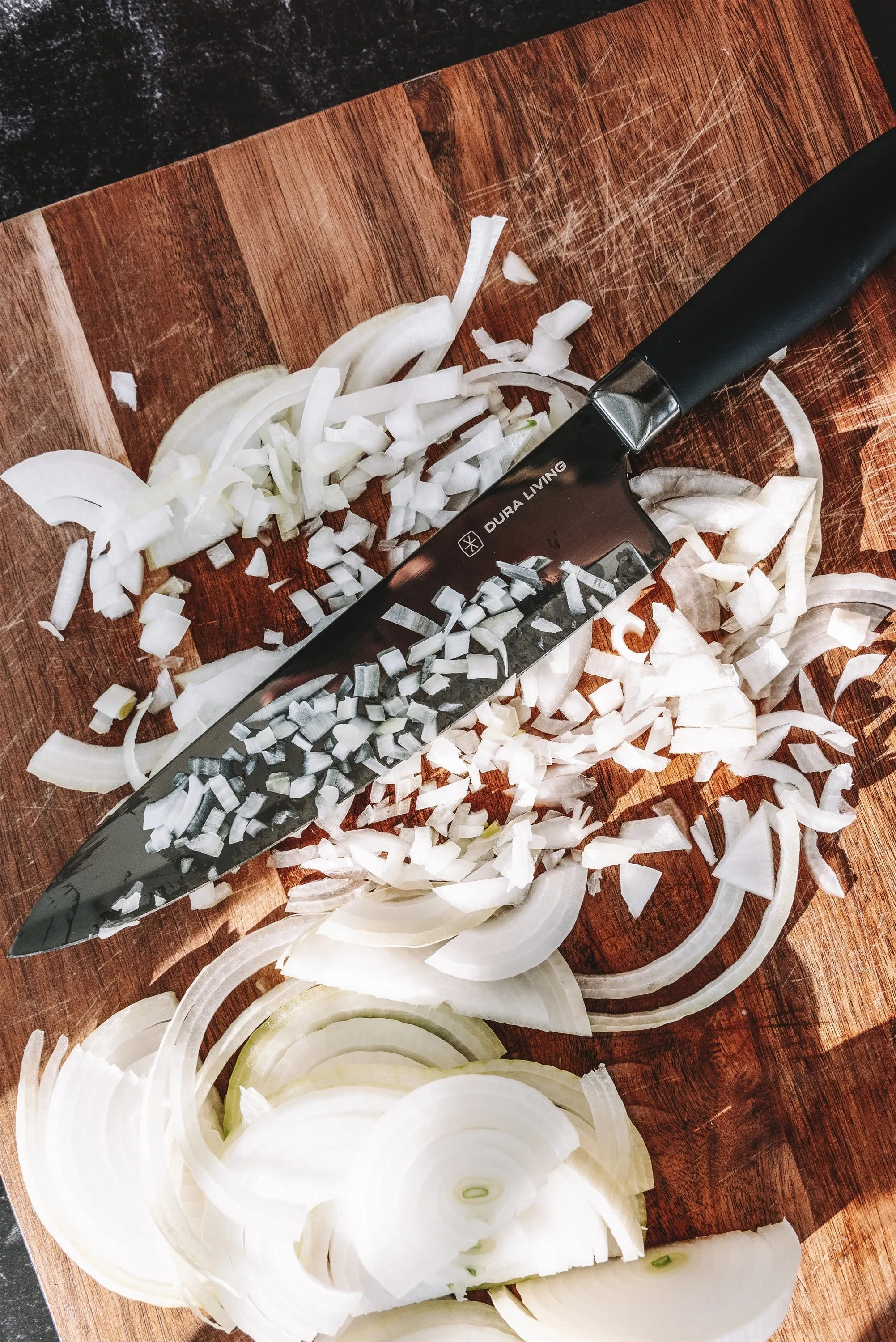 Titan 8 inch Chef Knife - Black by Dura Living