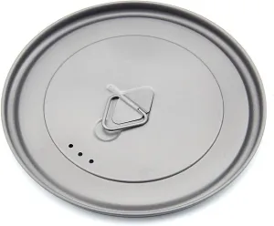 TOAKS LID Titanium Pot or Cup 80mm/90mm/115mm/130mm/145mm/170mm LID