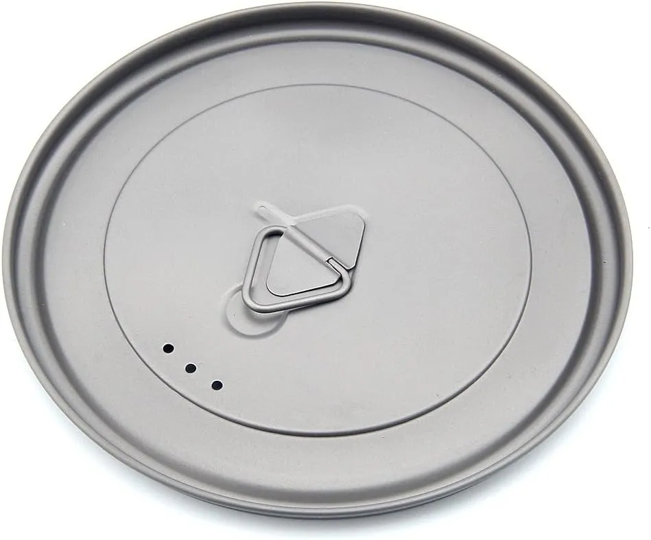 TOAKS LID Titanium Pot or Cup 80mm/90mm/115mm/130mm/145mm/170mm LID