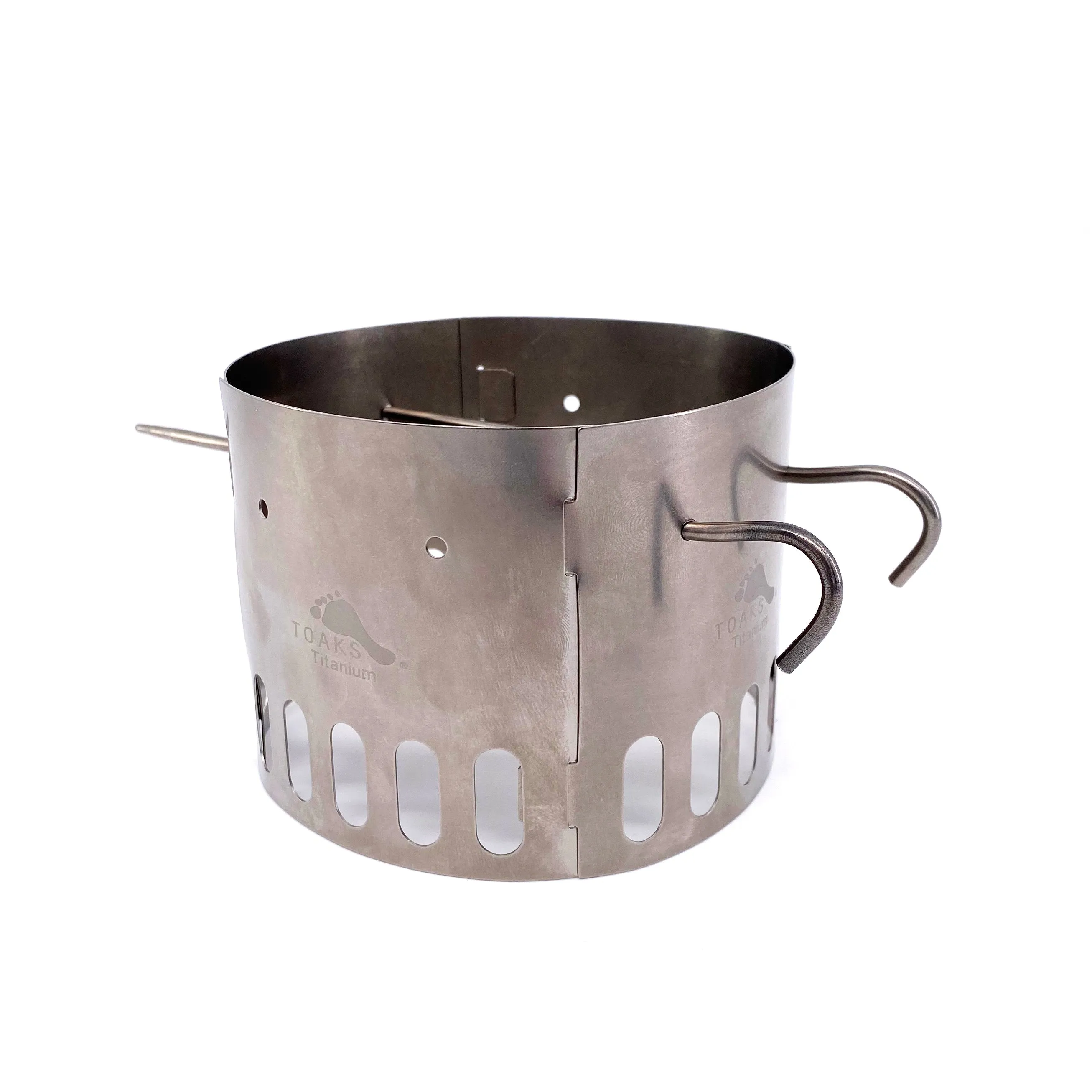 TOAKS TiStand Titanium Alcohol Stove Dual Stand And Windscreen