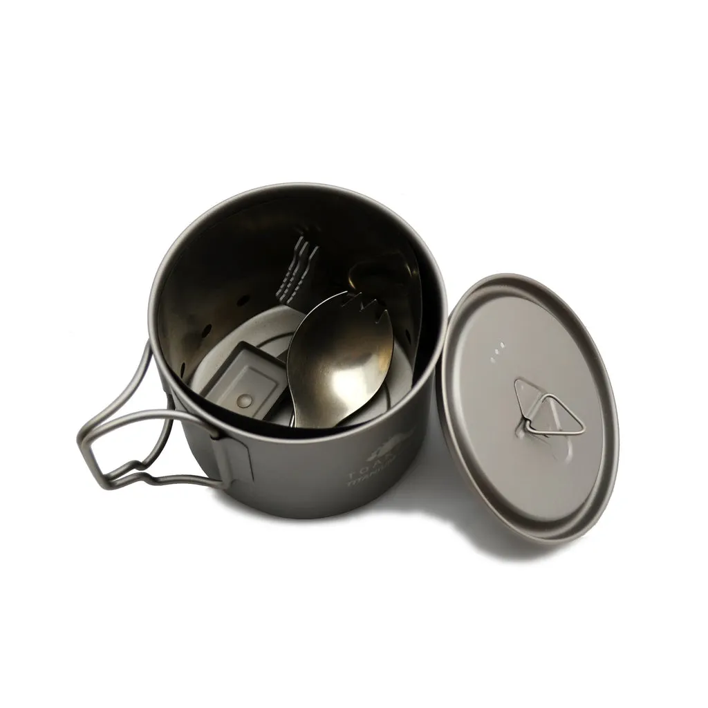 Toaks Titanium Solid Fuel Cook System