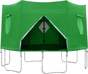 Trampoline Tent, Trampoline Shade, Anti-UV Trampoline Sunshade Trampoline Outdoor, Multipurpose Trampoline Canopy Trampoline Sun for 6 Poles Trampoline