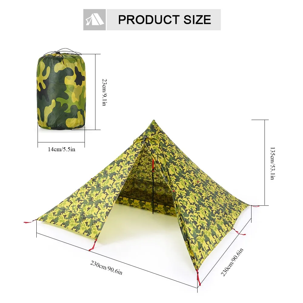 Ultralight 2 Person Waterproof Outdoor Camping Tent