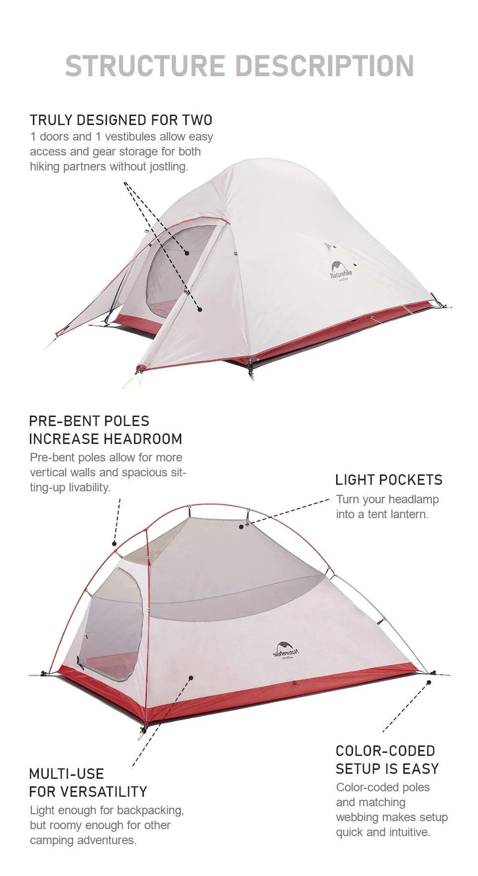 Ultralight Tent 2 Person