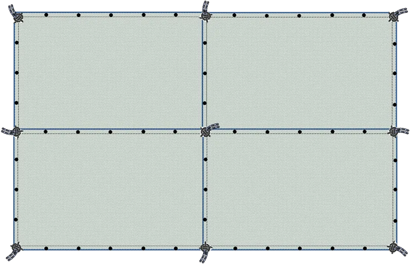 Universal Camo Interlink Tarp