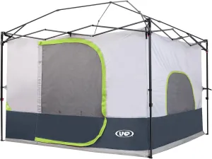 UNP Camping Canopy Tent - Inner Tent for 10' x 10' Pop Up Canopy, Simple Installation, Fully Vented Roof, Enclosed Canopy Space, Dark Blue (Frame NOT Included)