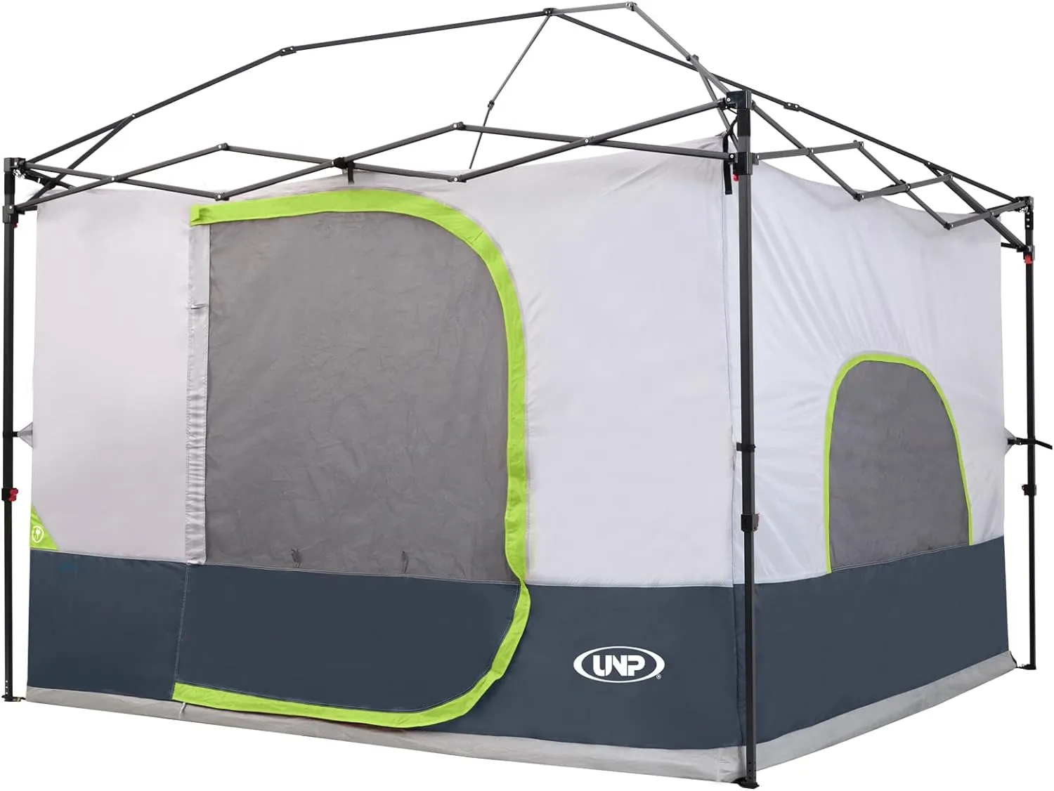 UNP Camping Canopy Tent - Inner Tent for 10' x 10' Pop Up Canopy, Simple Installation, Fully Vented Roof, Enclosed Canopy Space, Dark Blue (Frame NOT Included)