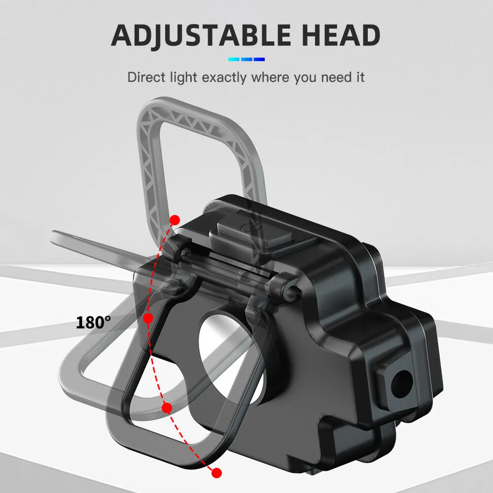 USB Rechargeable Headlamp Outdoor Flashlight