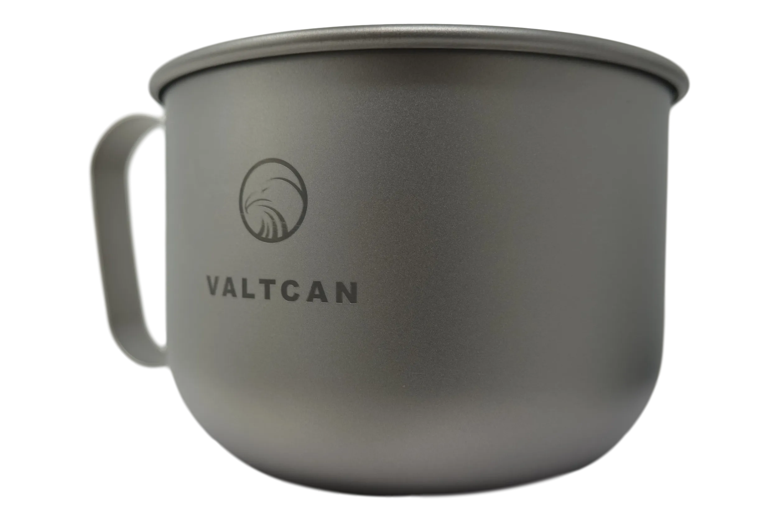 Valtcan Titanium Mug 500ml with Solid Handle 16.9 oz Cup for Coffee and Tea 98g