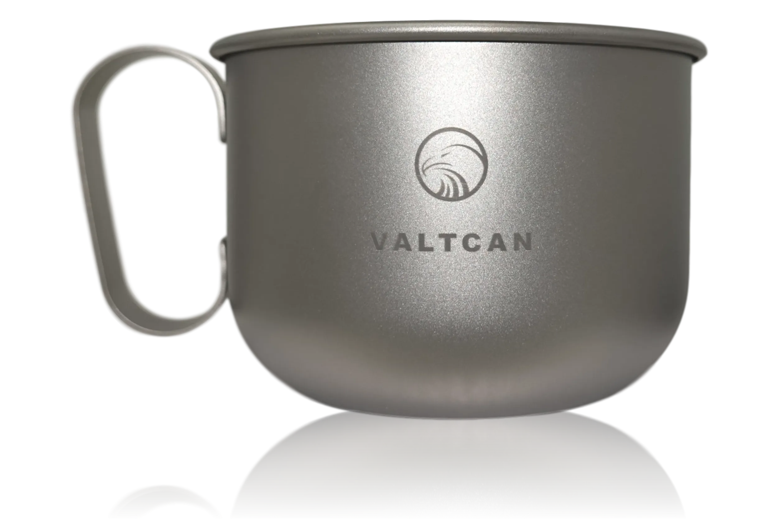 Valtcan Titanium Mug 500ml with Solid Handle 16.9 oz Cup for Coffee and Tea 98g