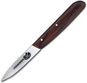 Victorinox 3.25 Inch Rosewood Paring Knife with Straight Edge, Spear Point, Large Handle