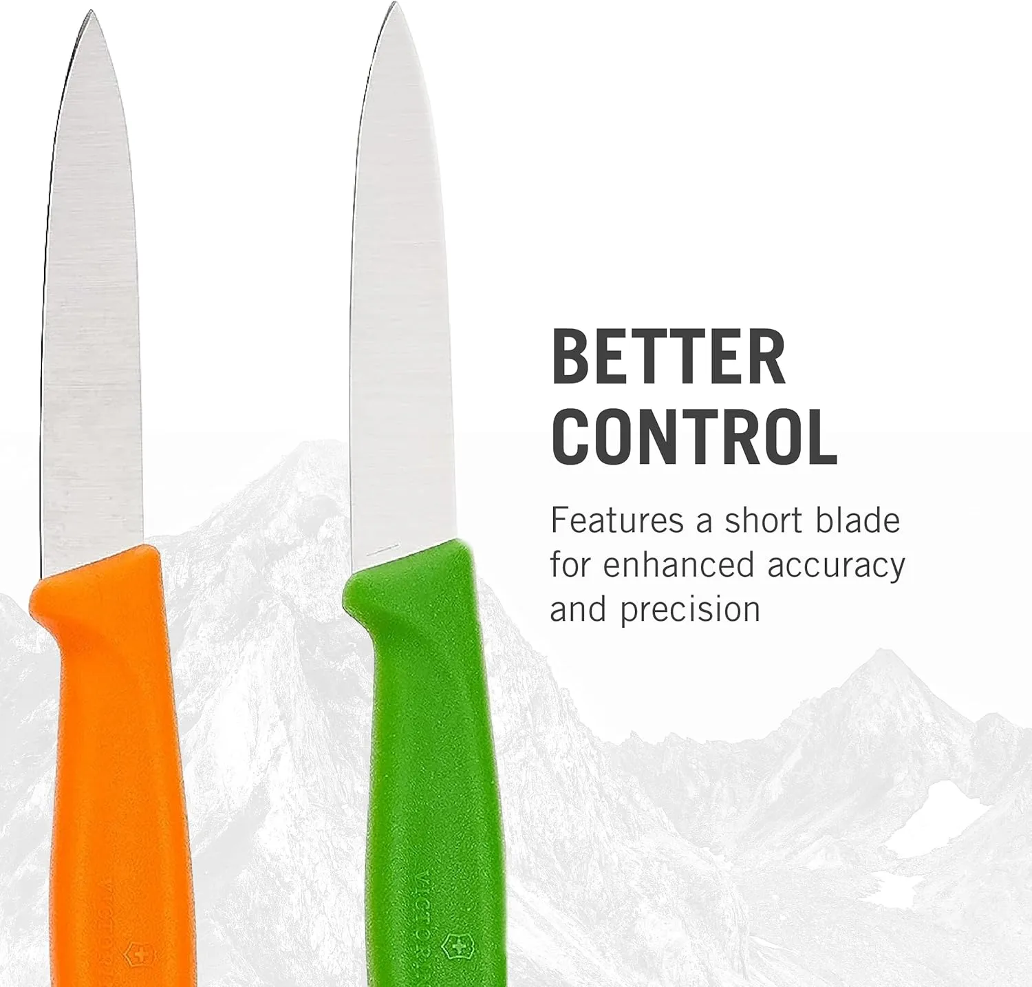 Victorinox Swiss Classic 4 Piece blade 3.2 Inch Paring Knife Set - Pointed Straight Edge