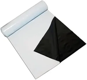 VIVOSUN Black and White Panda Film, 10' x 10' 5.5 Mil Poly Film, Blackout Tarp for Warm House