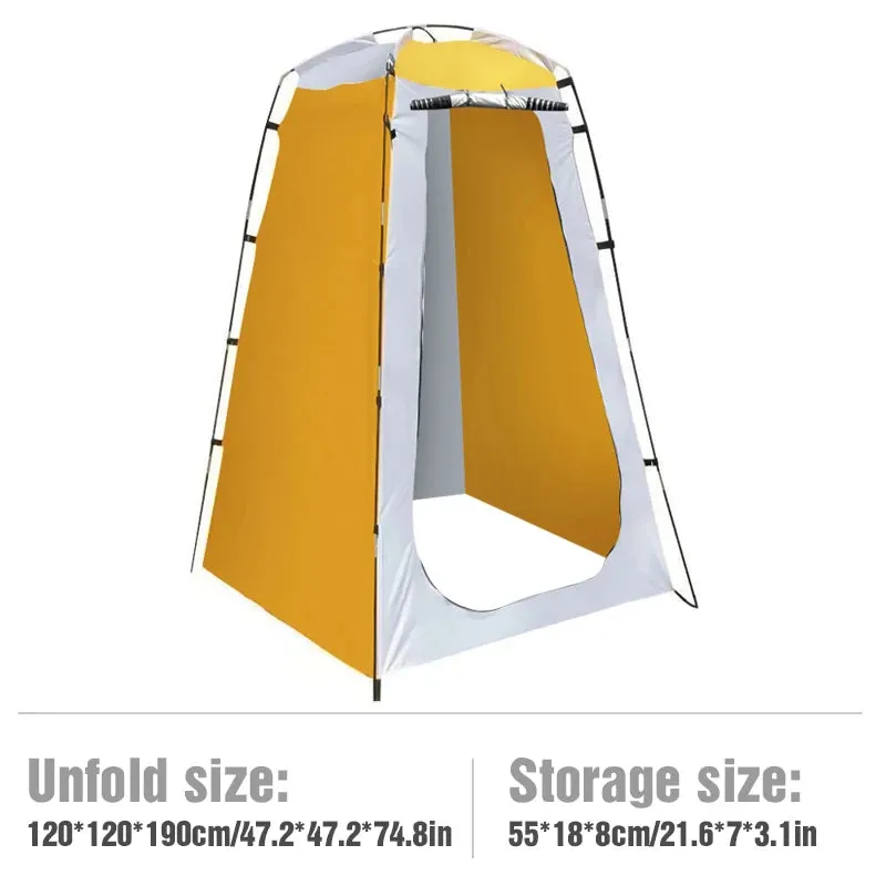 WESTTUNE Portable Privacy Shower Tent – Waterproof Outdoor Changing Room for Camping & Beach