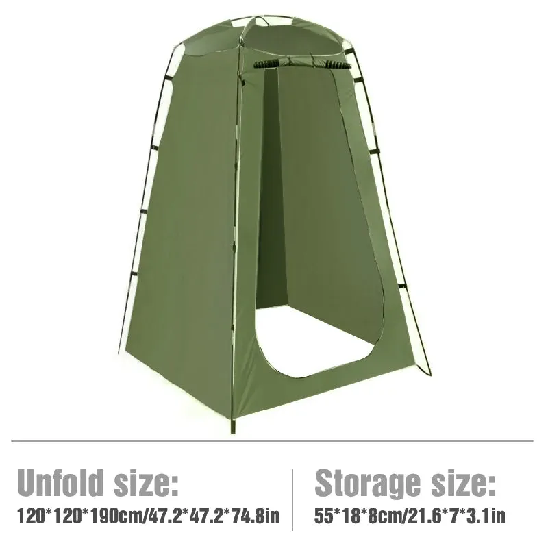 WESTTUNE Portable Privacy Shower Tent – Waterproof Outdoor Changing Room for Camping & Beach