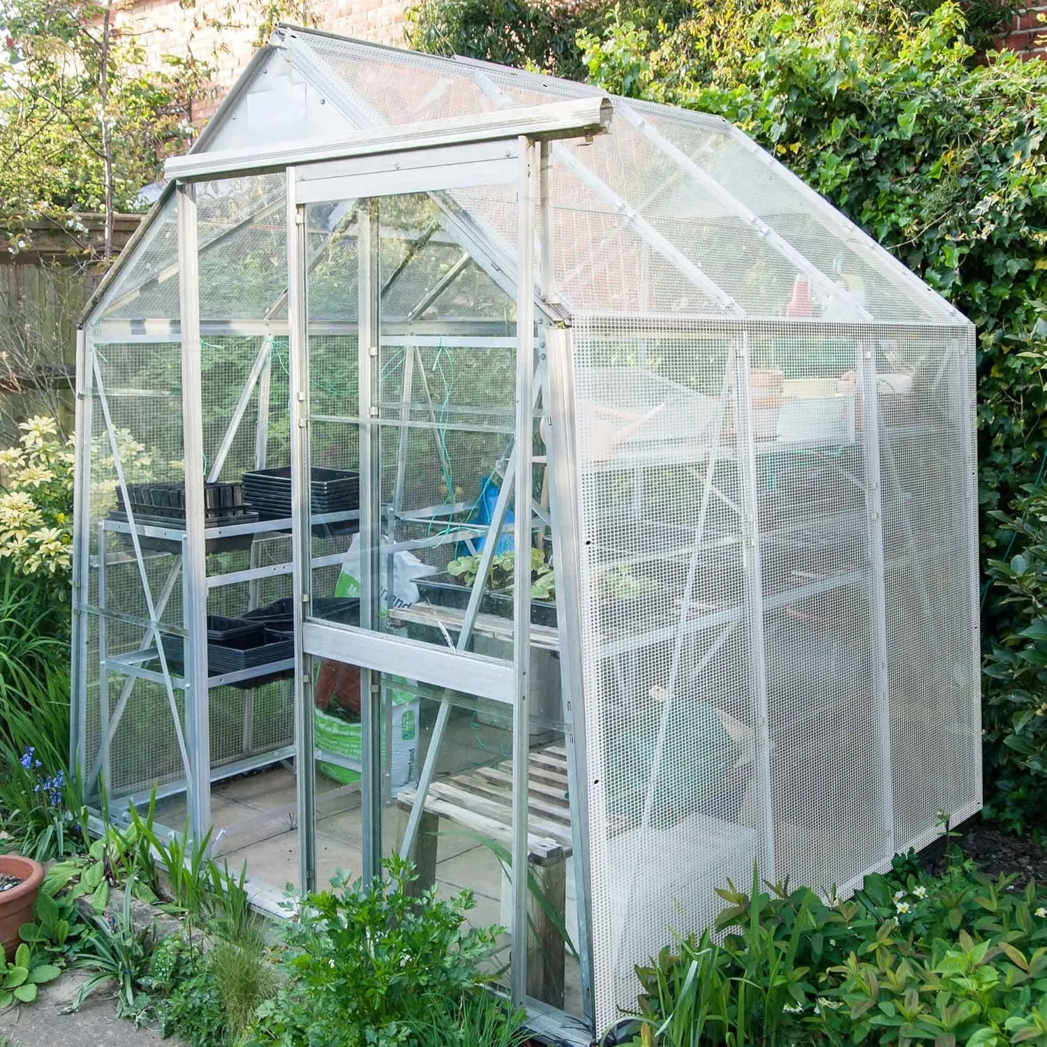 Yescom Clear Tarp Heavy Duty Waterproof 16x20Ft 14Mil for Greenhouse Outdoor Garden Chicken Pen Trailers UV Resistant Large Tarpaulin with Grommets
