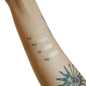 Zero-Waste Concealer | Gentle Sensitivei Skin Toxic-Free Formula | Vegan & Eco-friendly Compostable Jar | Under-eye and Uneven Skin-tone coverage (00 - Pale) 0.25 oz